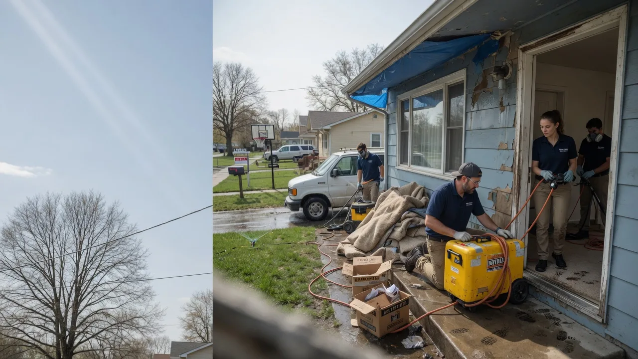 Basement Flood Cleanup in Renner, SD near me
